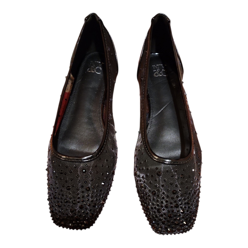 New York  & Company Priya Ballet Flats black size US 11, style#‎ NYC-W24-109